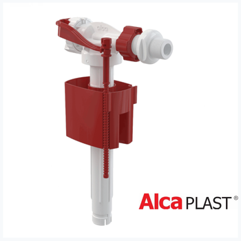 Поплавець для зливного бачка унітазу AlclaPlast клапан бокової подачі води, пластикове різьблення 1/2' А15