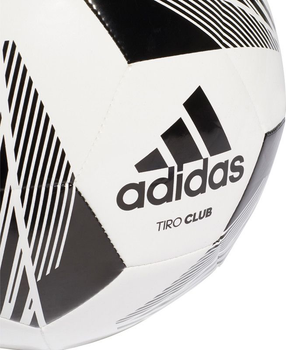 Piłka nożna Adidas Tiro Club Ball Rozmiar 5 Biała (FS0367)