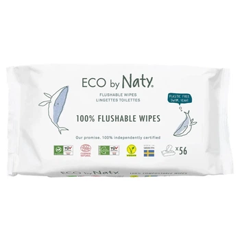 Біорозкладний вологий туалетний папір Eco by Naty 56 шт 34809