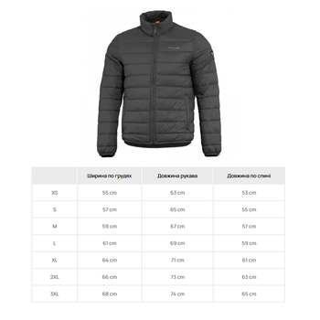 Куртка демісезонна Pentagon Nucleus Liner Jacket Black, M