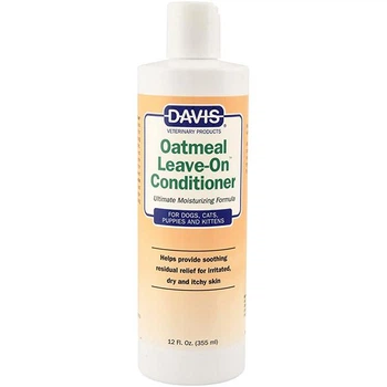 Супер увлажняющий кондиционер Davis Oatmeal Leave-On Conditioner овсяная мука для собак и котов 355 мл
