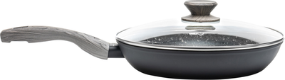 Кованая сковорода с крышкой Hölmer FP-22328-SWMGBL Star Chef Granite Premium