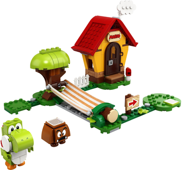Konstruktor LEGO Super Mario House of Mario i Yoshi dodatkowy zestaw 205 części (71367)