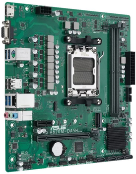 Материнська плата Asus Pro A620M-DASH-CSM (sAM5, AMD A620, PCI-Ex4)