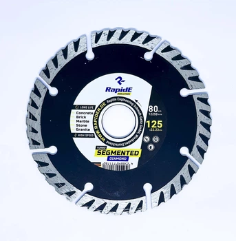 Алмазний диск RapidE TURBO SEGMENT 125 x 22.2 мм (НФ-00001925-13)