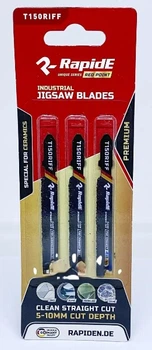 Пилочки до електролобзика RapidE RED POINT PREMIUM T150RIFF з алмазним напиленням (НФ-00001580-13)