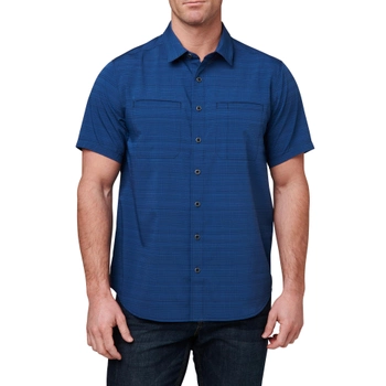 Сорочка тактична 5.11 Tactical Ellis Short Sleeve Shirt XL Pacific Navy