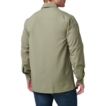 Рубашка тактическая с длинным рукавом 5.11 FREEDOM FLEX WOVEN SHIRT - LONG SLEEVE L Iron Grey/Graphite
