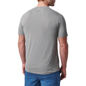 Футболка тактическая потоотводящая 5.11 Tactical No Mercy PT-R Short Sleeve Top 2XL Overcast Grey