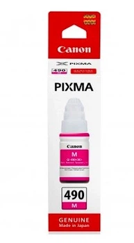 Оригинальные чернила Canon GI-490 Pixma G1400/G2400/G3400/ G4400 (Magenta) 70ml (0665C001)