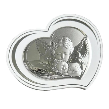 Серебряная икона Ангел-Хранитель (11 x 8 см) Valentі 81305 2L