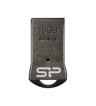 Флеш-накопитель Silicon Power USB 16G usb2.0 Touch T01 Black (SP016GBUF2T01V1K)
