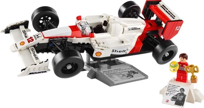 Zestaw klocków Lego Icons McLaren MP4/4 i Ayrton Senna 693 elementy (10330)