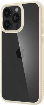 Panel Spigen Ultra Hybrid dla Apple iPhone 15 Pro Max Beżowy (ACS06571)