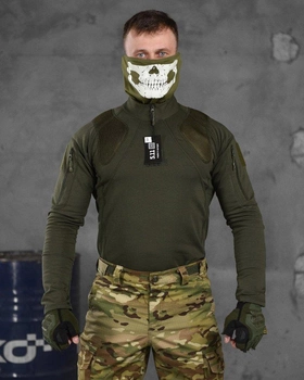 Тактическая боевая рубашка убакс с демфером 5.11 Tactical 2XL олива (86421)