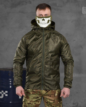 Тактична чоловіча куртка дощовик 2XL олива (16305)