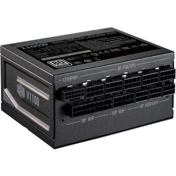 Блок живлення 1100W Cooler Master V1100 SFX PLATINUM ATX3.0 92мм КПД 94% активна PFC 100x125x63.5 (MPZ-B001-SFAP-BEU)