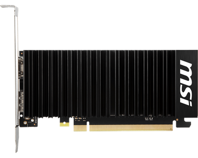 Видеокарта MSI nVidia GeForce GT 1030 2GHD4 LP OC 2ГБ DDR4/2100 МГц (GT 1030 2GHD4 LP OC)