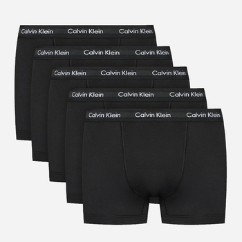 Набір трусів шорти Calvin Klein Underwear 000NB2877A-XWB M 5 шт Чорний (8719853976784)