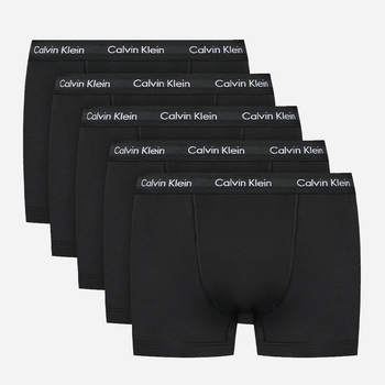 Zestaw majtek szorty Calvin Klein Underwear 000NB2877A-XWB L 5 szt Czarny (8719853976791)