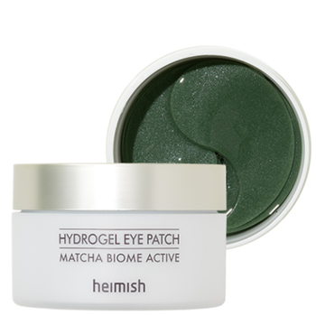 Заспокійливі гідрогелеві патчі під очі із зеленим чаєм Heimish Matcha Biome Hydrogel Eye Patch 60 шт