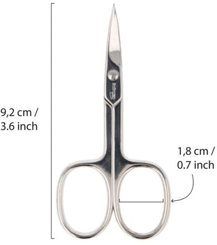 Nożyczki do paznokci Parsa Beauty Scissor With Curved Cutting Edges Steel (4001065178068)