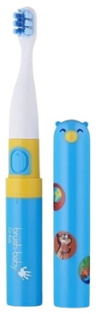 Elektryczna podróżna szczoteczka do zębów Brush-Baby Go KIDZ niebieska