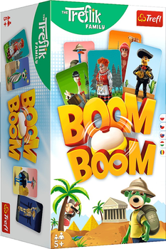 Настільна гра Trefl Boom Boom Родина Трефліків (5900511021226)