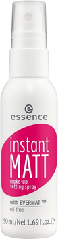 Spray do utrwalania makijażu Essence Instant Matt 50 ml (4251232220162)