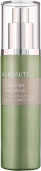 Spray do twarzy M2 Beaute Ultra Pure Solutions Hyaluron And Collagen Facial Nano 74 ml (4260180210507)