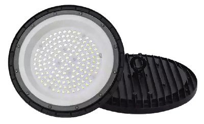 Светодиодный подвесной LED светильник VARGO HIGHBAY, 200W, 6500К (118802) (Для высоких потолков цеха, производства, склада, ангара, выставочного, торгового центра)