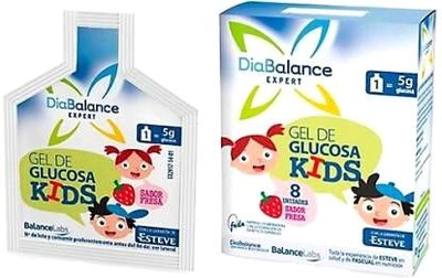 Suplement diety Diabalance Pediatric Glucose Gel Kids 8 szt (8470001723550)