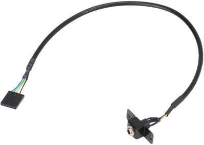 Kabel ASRock Deskmini 3.5 mm AUX Rear Audio Cable Czarny (90-BXG3G0-A0XCR2W)