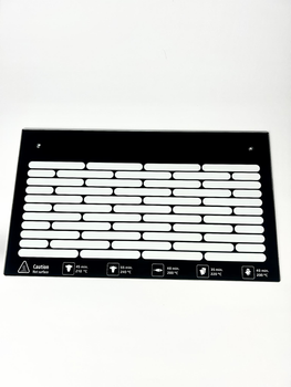 Стекло дверей для духовки Saturn ST-EC10702