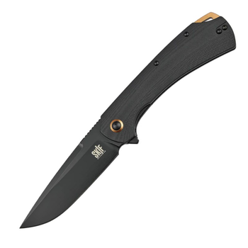 Нож складной Skif Frontier BSW, (длина: 218 мм, лезвие: 95 мм, черное), черный