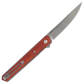 Ніж складаний Boker Plus Kwaiken Air Cocobolo, дерев'яна рукоять (довжина 213 мм, лезо 90 мм)