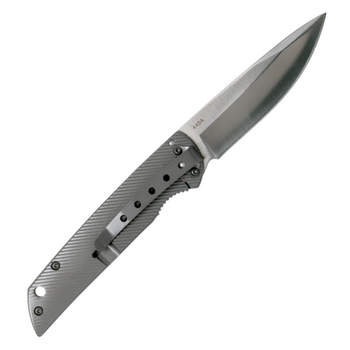 Ніж складаний Boker Magnum Eternal Classic (довжина 205 мм, лезо 95 мм), сірий