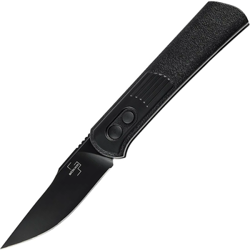 Нож складной Boker Plus Alluvial All Black (длина: 194мм, лезвие: 80мм, черное), черный
