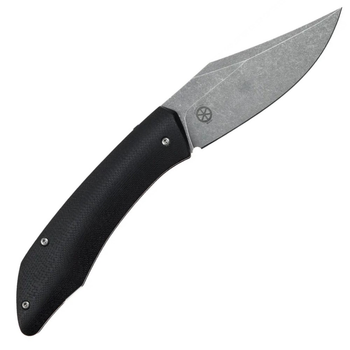 Нож складной Boker Plus Samosaur (длина 199 мм, лезвие 87 мм), черный