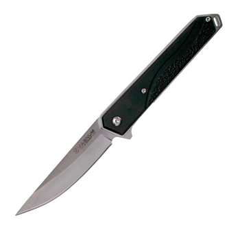 Нож складной Boker Magnum Japanese Iris (длина 197 мм, лезвие 83 мм), черный