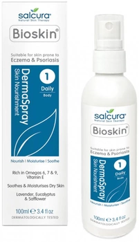 Spray nawilżający do suchej skóry twarzy Salcura Bioskin Derma 100 ml (5060130033045)