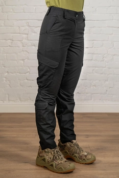 Жіночі військові штани ріп-стоп з кишенями літні tactical Чорні (669) , XL