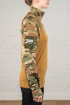 Армійський жіночий убакс з довгим рукавом ріп-стоп CoolMax tactical Мультикам Койот (643) , L