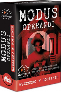 Карткова гра StarHouse Games Modus Operandi: Все в сім'ї (5904261032211)