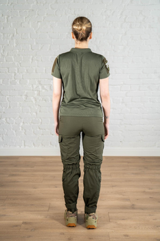 Женская форма тактическая поло и штаны рип-стоп CoolMax standart Олива (641) , XL