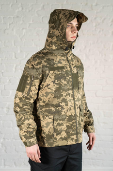 Куртка армейская Горка с капюшоном tactical рип-стоп Пиксель (608) , S