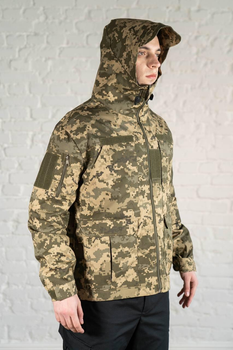 Куртка армейская Горка с капюшоном tactical рип-стоп Пиксель (608) , 3XL