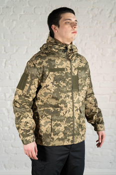 Куртка армійська Гірка з капюшоном tactical ріп-стоп Піксель (608) , L