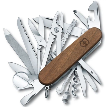 Складной нож Victorinox Swisschamp Wood 29-in-1 (Vx16791.63) – дерево + сталь