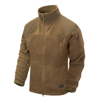 Флисовая кофта stratus l jacket helikon-tex coyote